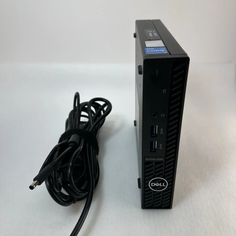 Dell OptiPlex 3000 Micro i3-12100T 16GB RAM 256GB SSD Win 11 w/ AC Adapter